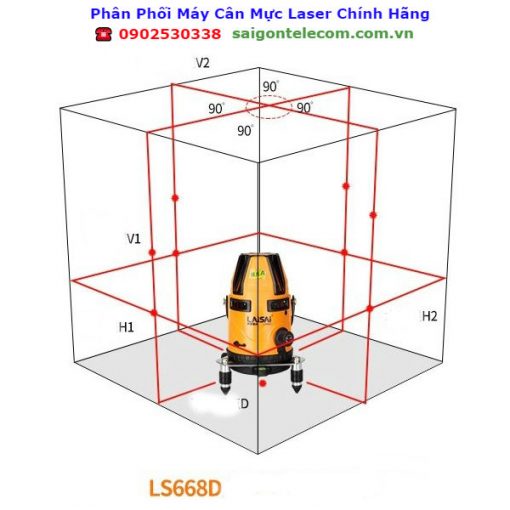 Máy Cân Bằng Laser Laisai LS 668D